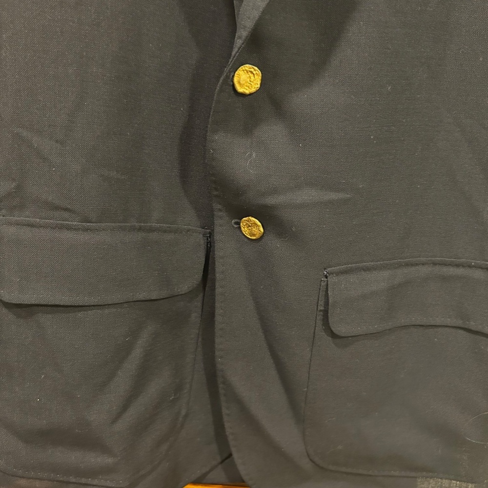 Sid Mashburn Ghost Blazer Navy Hopsack Euc (Tag S… - image 8